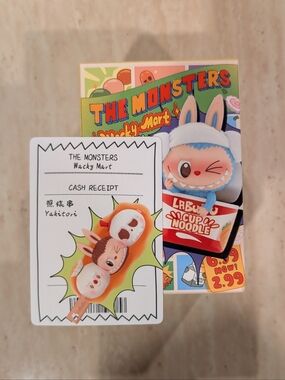 POP MART Labubu THE MONSTERS Wacky Mart Series - Yakitori